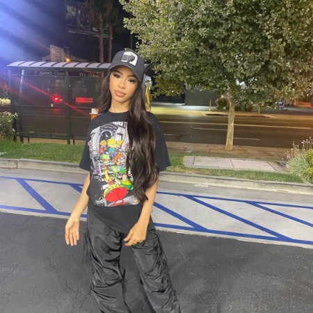 The picture of Damon Wayans Jr.'s daughter Aniya Wayans.